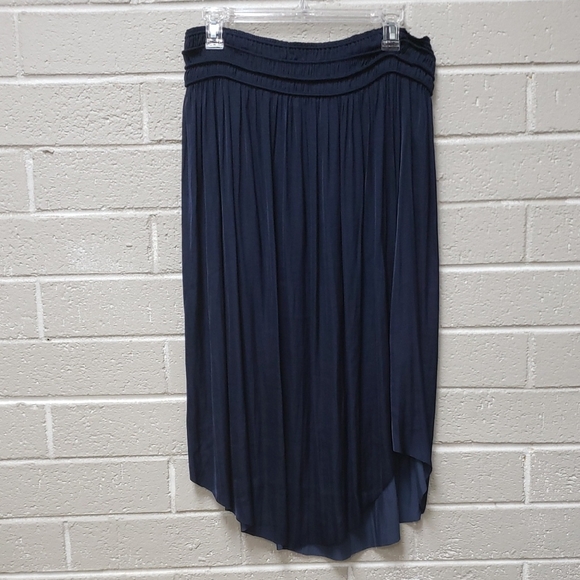 White House Black Market Dresses & Skirts - Elegant Navy Blue Women's Skirt